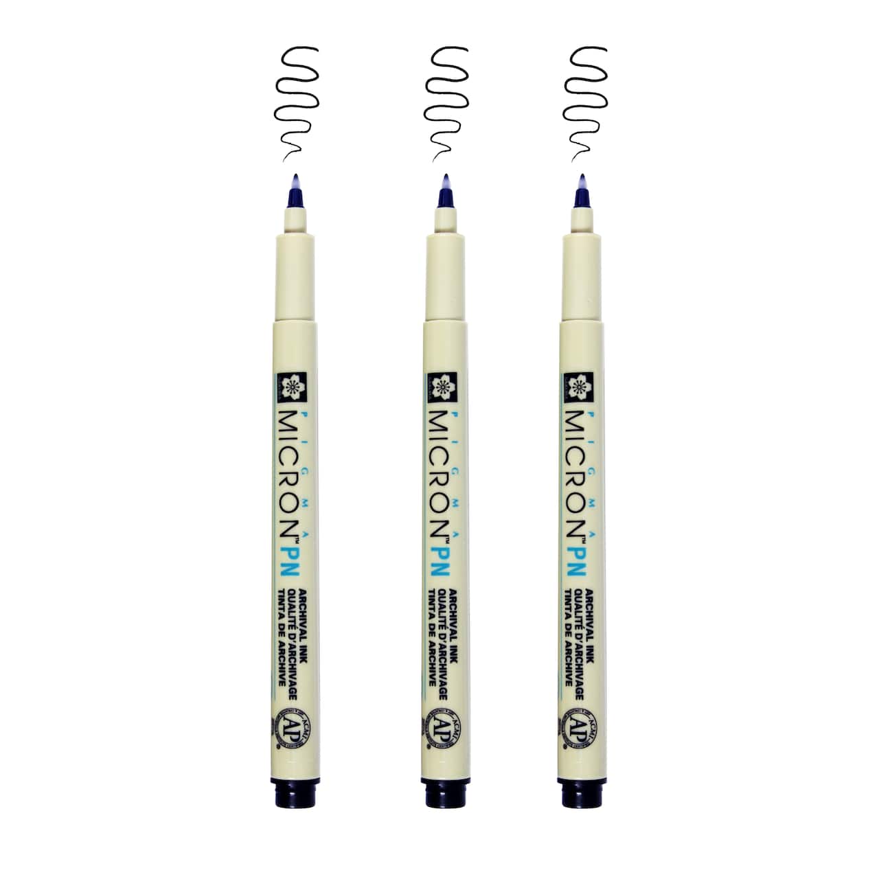 12 Packs: 3 ct. (36 total) Pigma® Micron™ PN Durable Plastic Nib Black Pens
